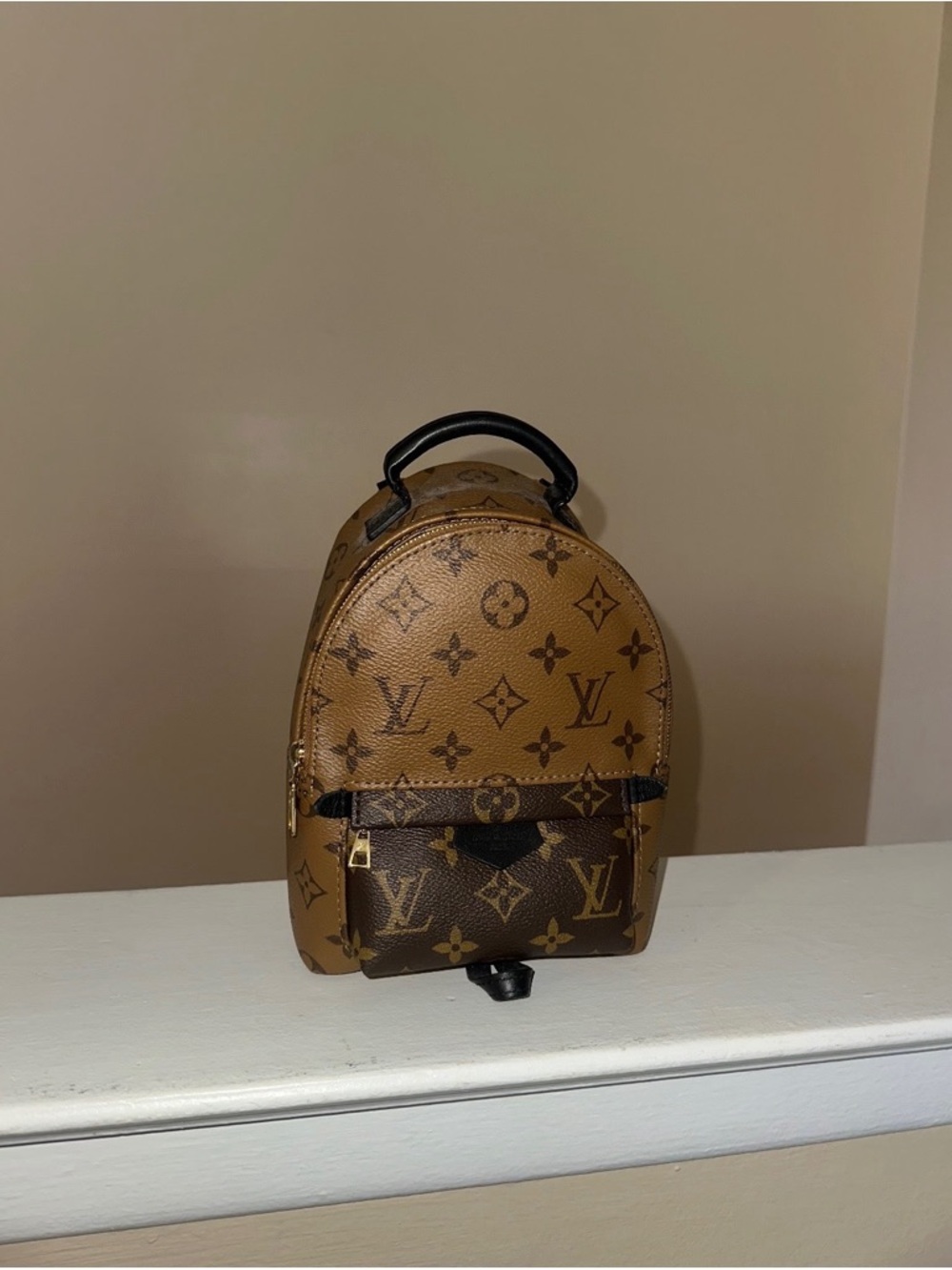 Louis Vuitton Brown Monogram Mini Backpack